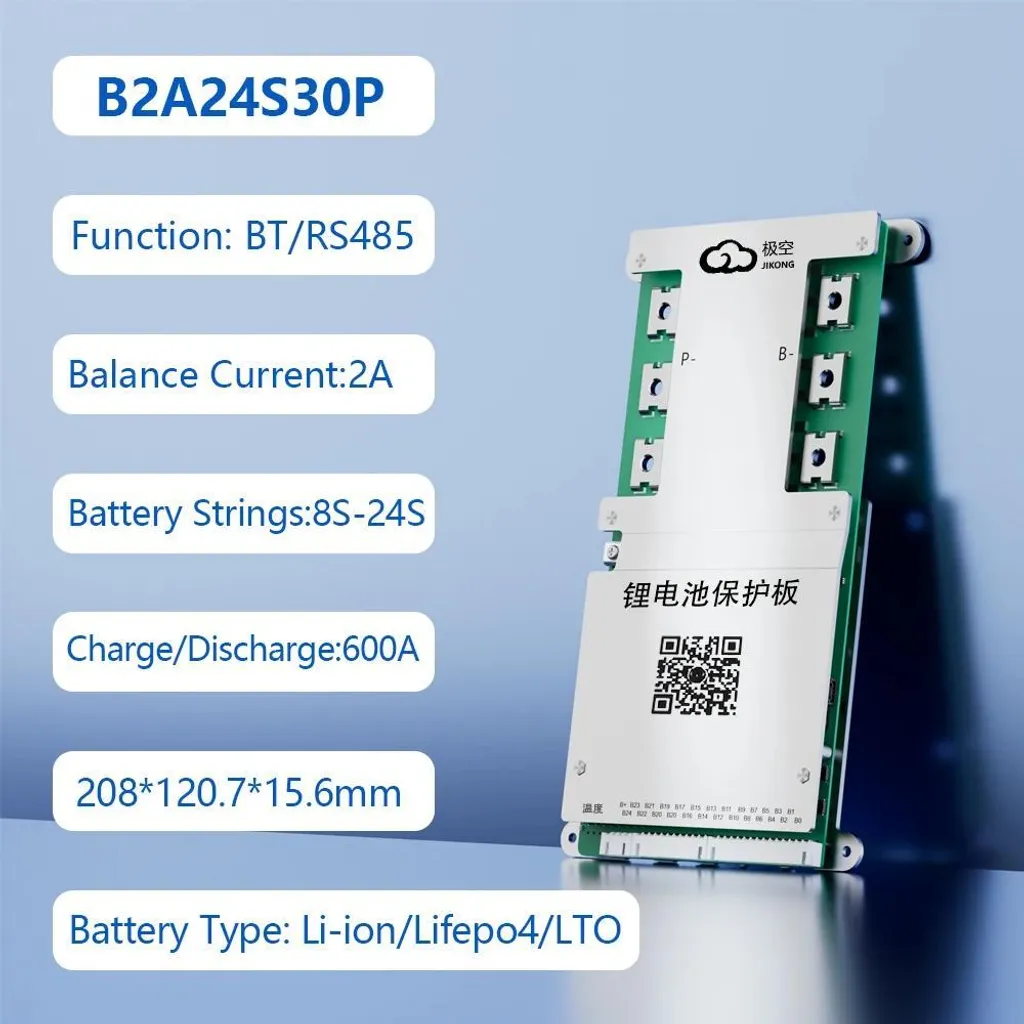 Éliminez le Déséquilibre des Cellules avec le BMS Smart Actif 24S 2A