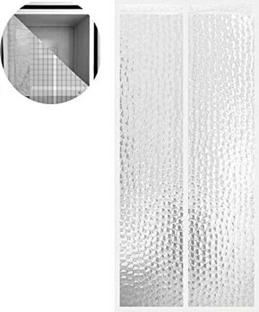 90x200cm Weiß Wärmeschutzvorhang Magnet Thermo Türvorhang Fliegengitter Panel-Isolierung Thermovorhang Wasserdicht Winddicht Klimaanlage Fliegen...