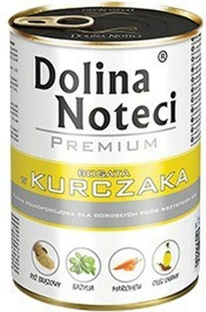Dolina Noteci Premium Reich an Huhn - Nassfutter für Hunde - 400G