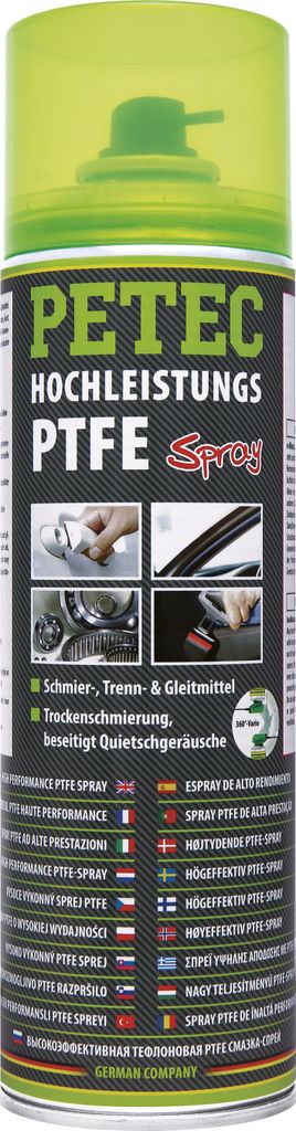 PTFE sprej / Transparentný 1x 500ml - PETEC Obrázok produktu 