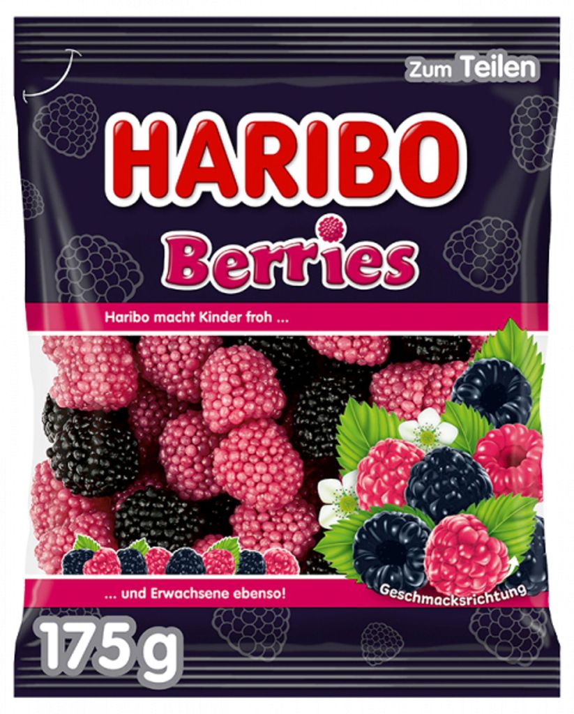 HARIBO 10045980 HARIBO Berries Fruchtgummi 175,0 g Immagine del prodotto 