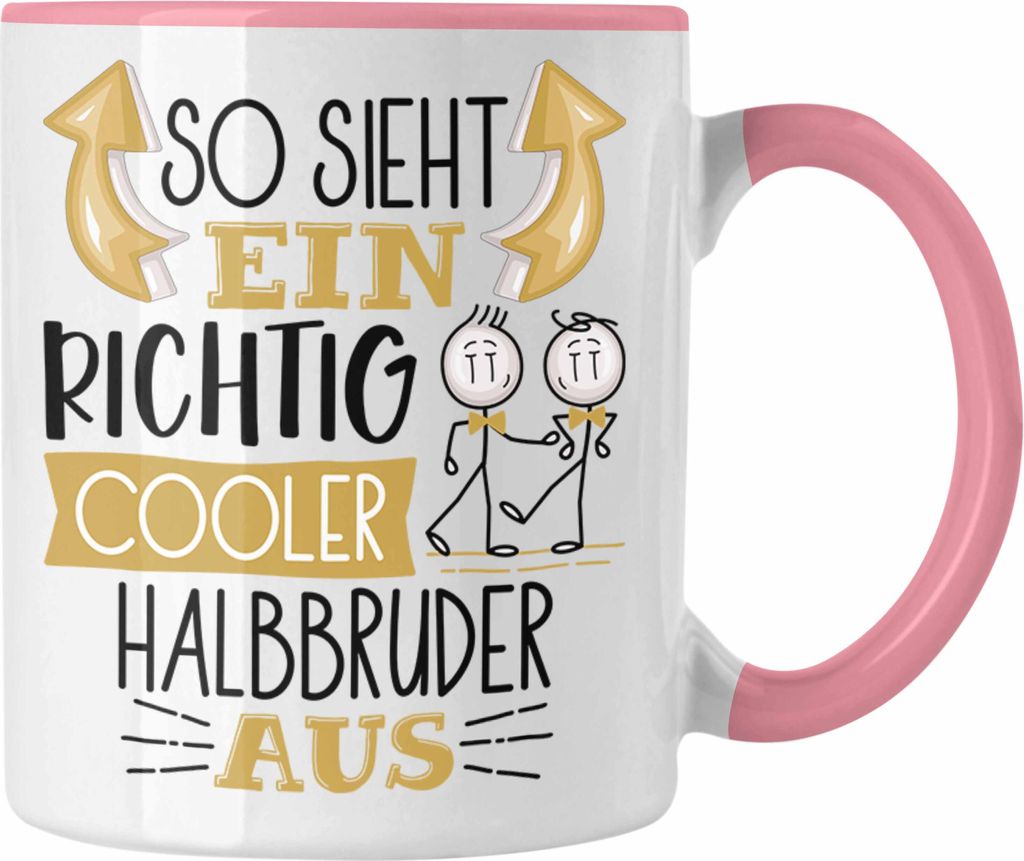 Trendation - Halbbruder Tasse Geschenk So Sieht Ein RIchtig Produktbild 