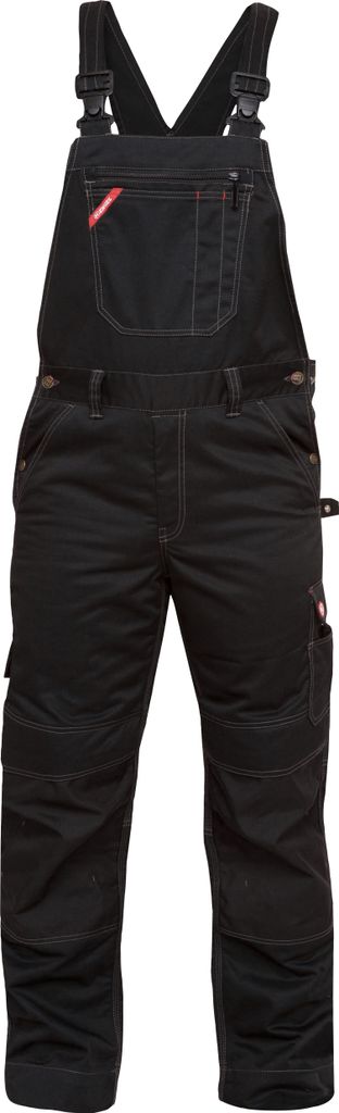 F. Engel Combat Latzhose, Schwarz, Gr. 46