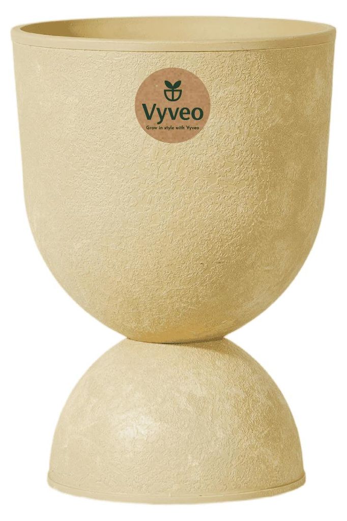 Vyveo - Blumentopf Muse - Beige (Retro) - 40x57 Produktbild 