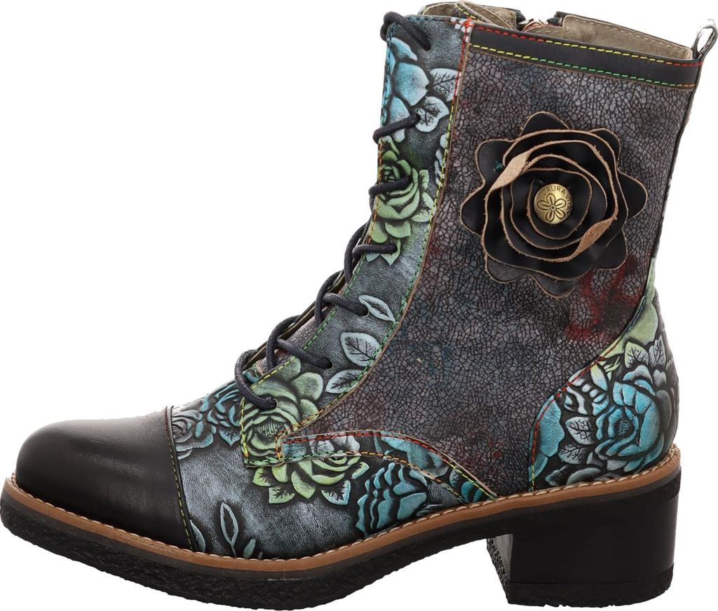 Laura Vita Schnürstiefeletten Damen 32313230333737 Grün 37 EU