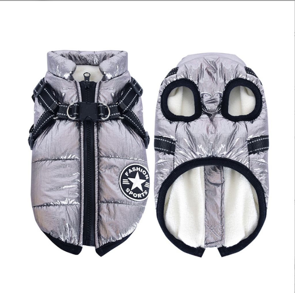 LOVELONGLONG Hunde-Winterjacke – Wasserdicht, Winddicht, Mit Polarfleece, Für Kleine Bis Große Hunde