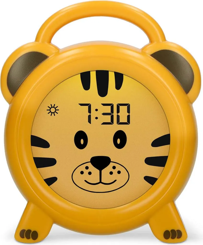 Alecto BC100TIGER Veilleuse Tigre pour Apprendre l'Heure aux Enfants
