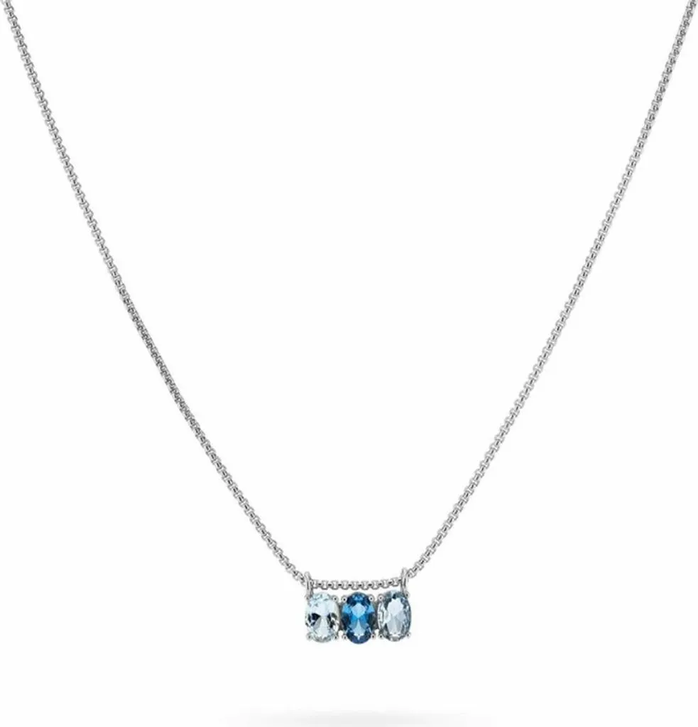 24KAE Jewelry Collana Donna Minimal - Design Amsterdam in Argento