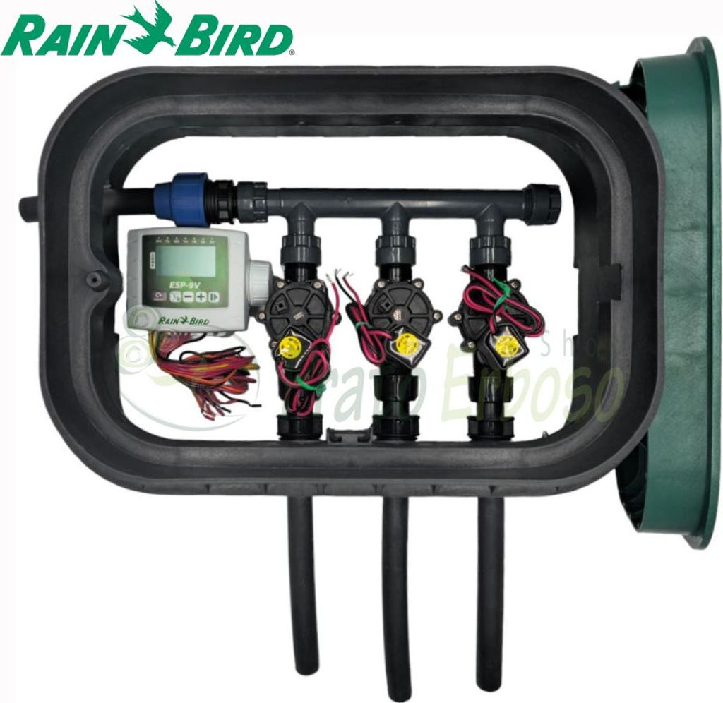 PA-DV-P3 - 1" 3-Zonen-Ventilkasten mit Rain Bird Komponenten