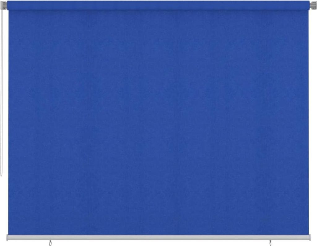 Möbel Außenrollo 300x230 cm Blau HDPE - Rollos 312858
