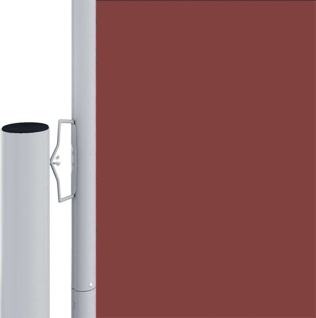 Seitenmarkise Ausziehbar Braun 160x1000 cm