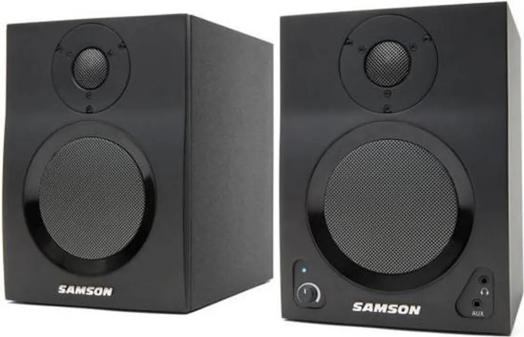 Samson MediaOne BT4 Moniteur de studio actif Bluetooth - Paire de 2