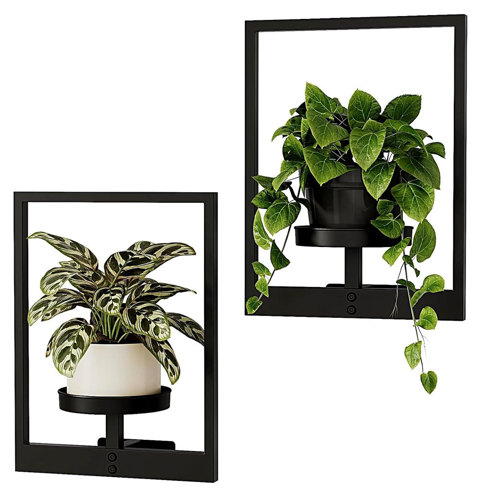 Wandbehang Pflanzgefäße für Zimmerpflanzen 2er Set