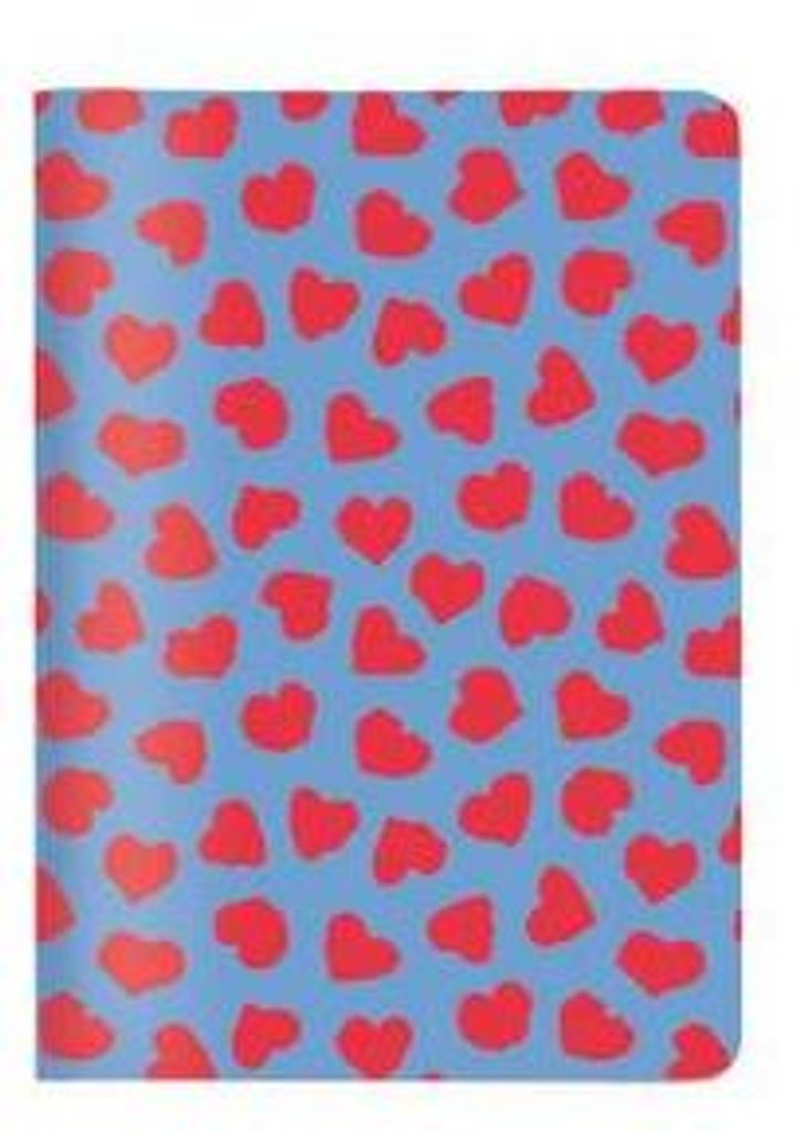 Taccuino A6 Love blu Immagine del prodotto 