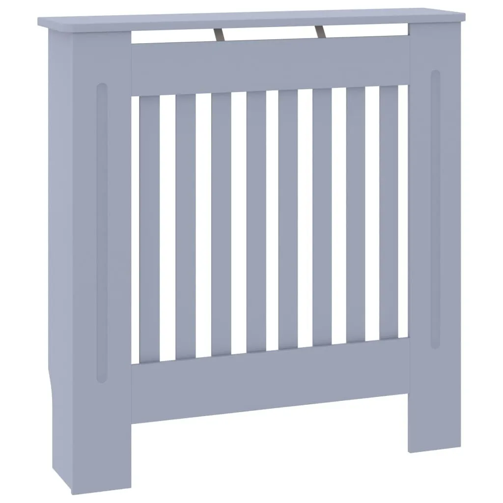 Meuble Cache-radiateur Gris 78 cm en MDF - Cache Radiateur Moderne