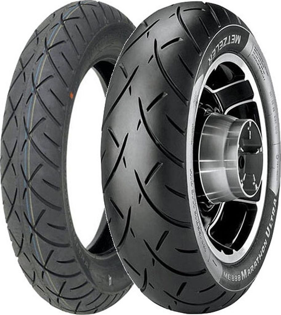 Paar Motorradreifen Metzeler 130/80-17 65H + Mu85-16 77H Me 888 Marathon Ultra