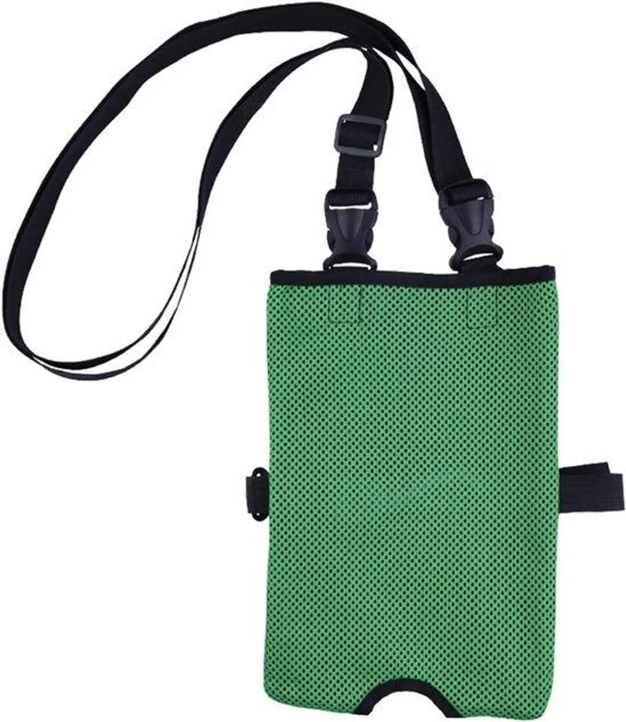 Sac de drainage urinaire 2L portable vert avec valve anti-reflux Pro