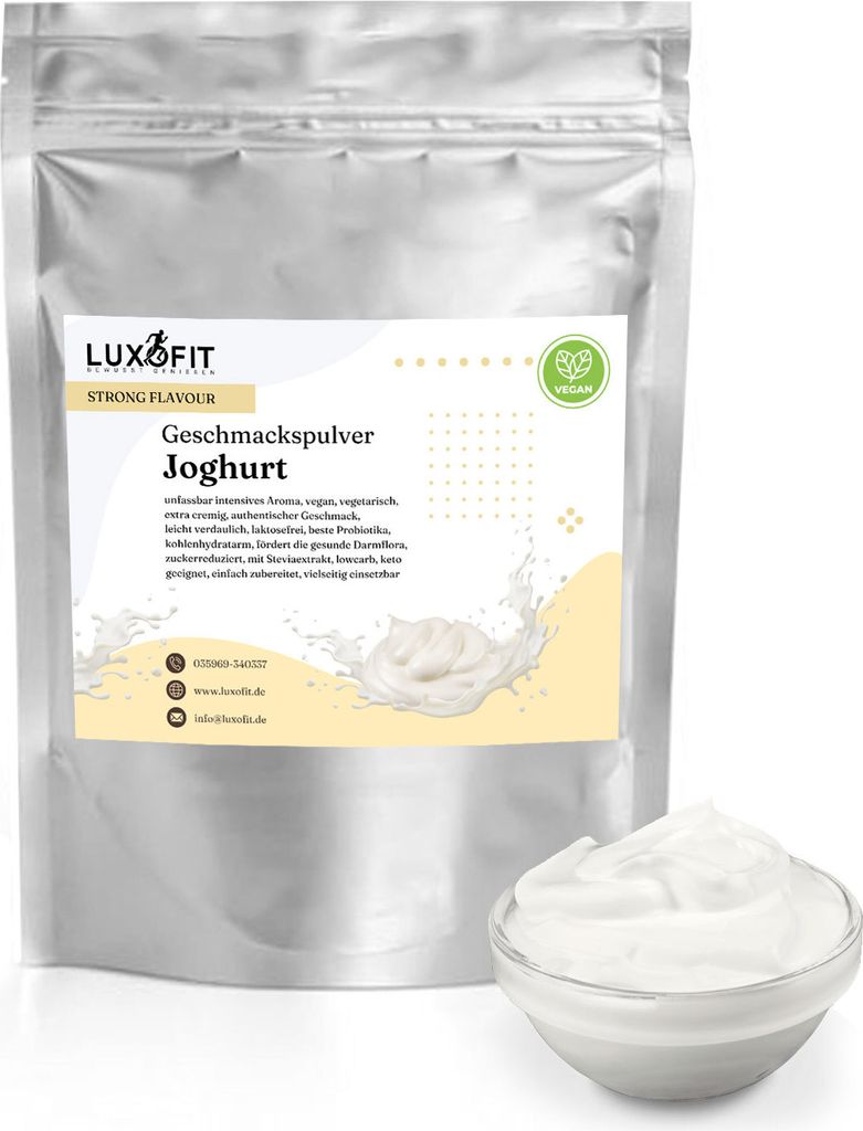 Joghurt Geschmackspulver Flavour kalorienarm 300 g