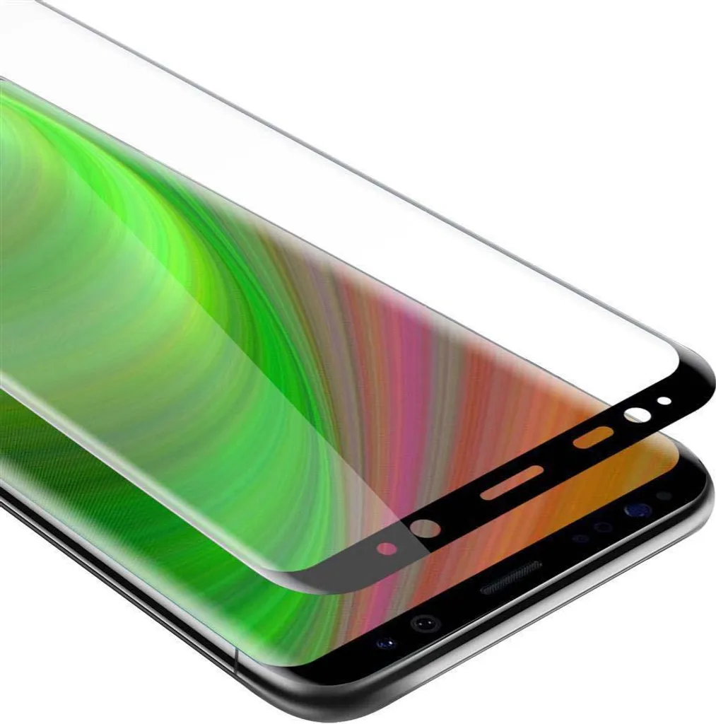 Cadorabo Protezione Display Samsung S9 Plus Vetro Temperato 9H Full
