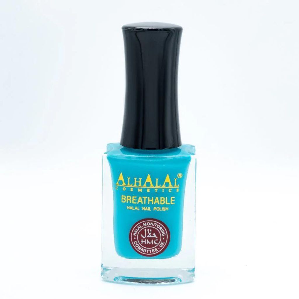 AL-178 MARIA Halal Atmungsaktiver Nagellack Blau | Wasserdurchlässig, Wudu-geeignet, vegan & alkoholfrei