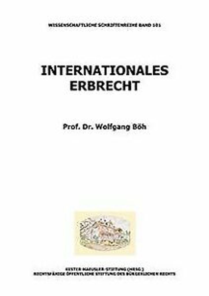 Internationales Erbrecht