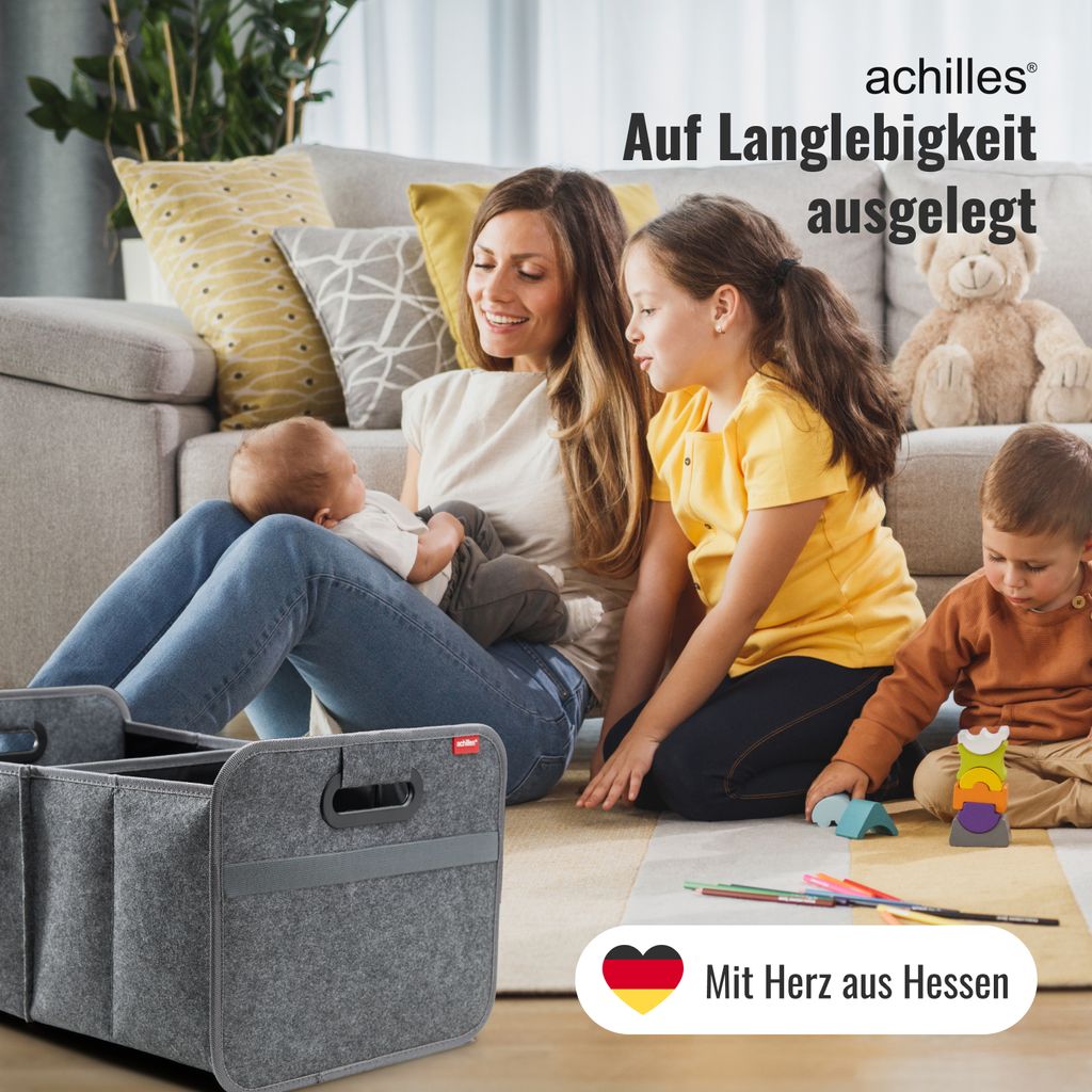 Auto Faltbox aus Filz, Kofferraumtasche, Einkaufstasche, Produktbild 8