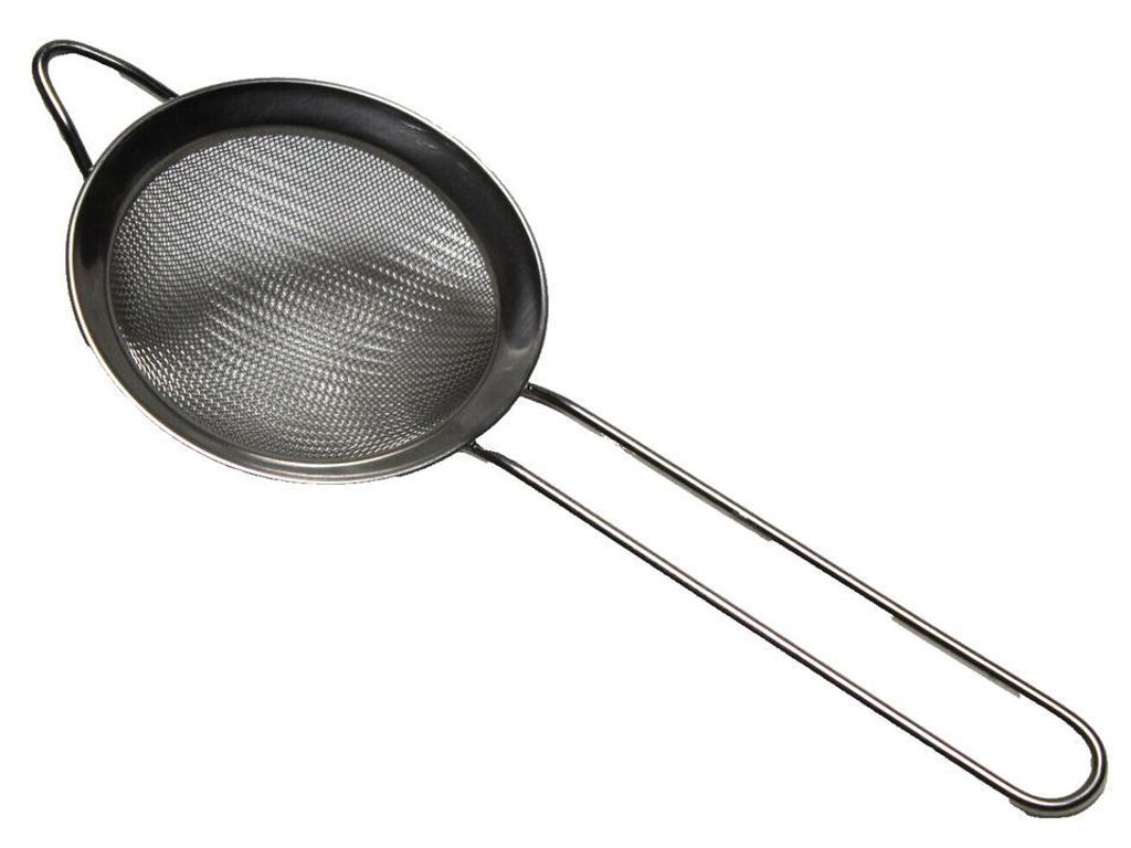 Küchensieb Edelstahl rostfrei, Teesieb, Kaffeesieb 8 cm