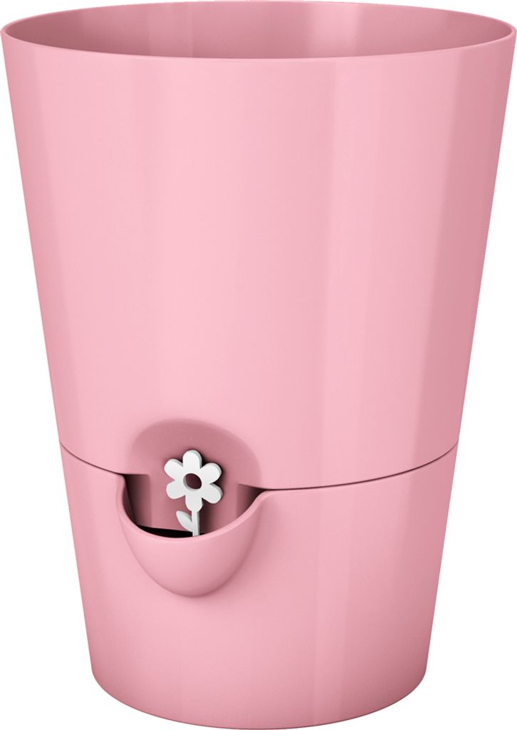 emsa FRESH HERBS Kräutertopf Ø 13 cm, Farbe Rosa Produktbild 
