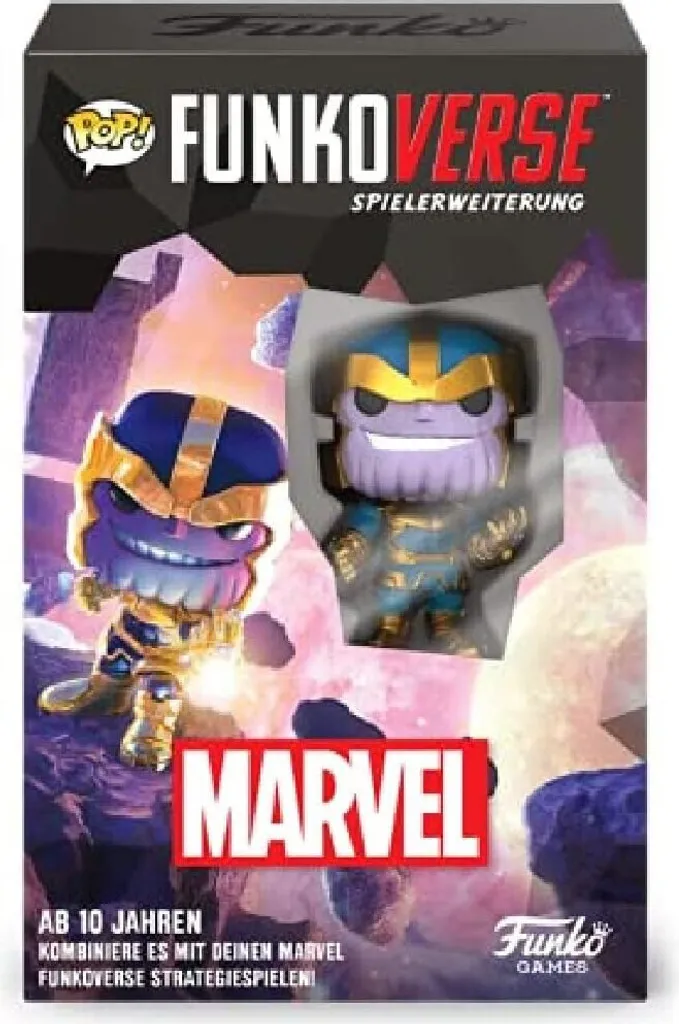 Jeu de Société Thanos Funkoverse Marvel Idéal pour Soirées et Famille