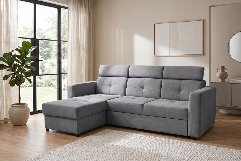 POCKET Universelles Ecksofa 230x165 cm L-Form mit Produktbild 