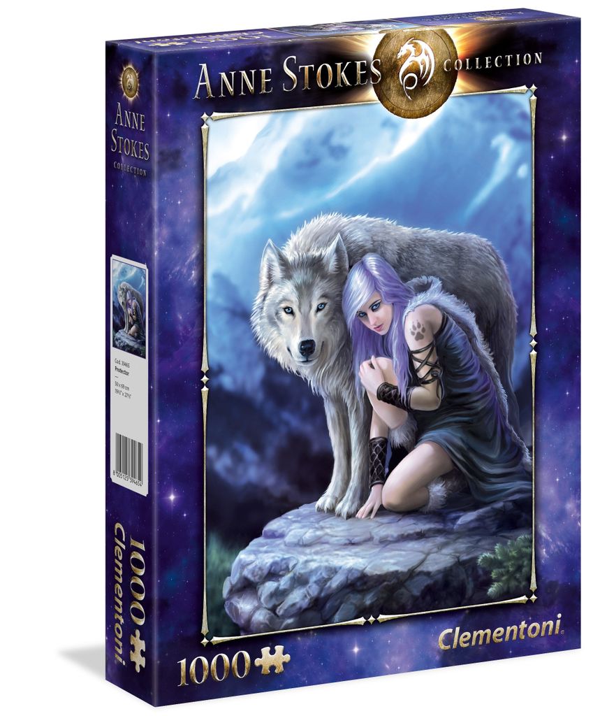 Puzzle CLE 1000 Coll.AnneStokes Wilk 39465 Immagine del prodotto 