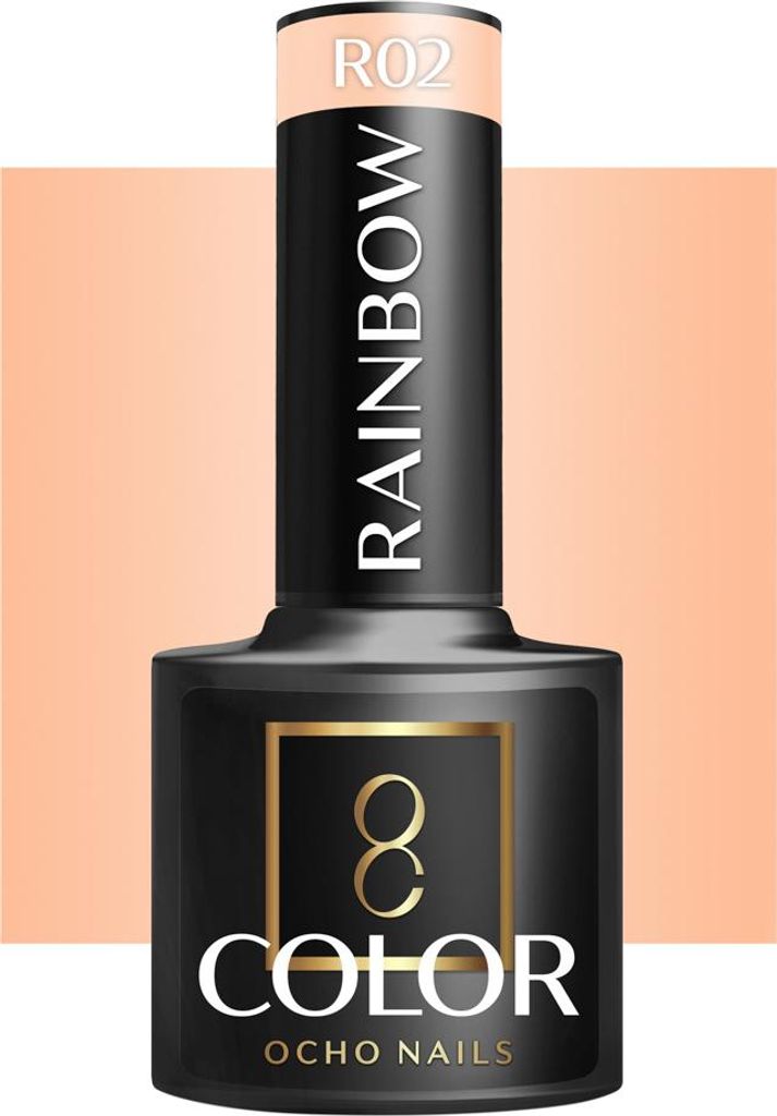 OCHO NAILS Rainbow Hybrid-Nagellack R02 -5 g