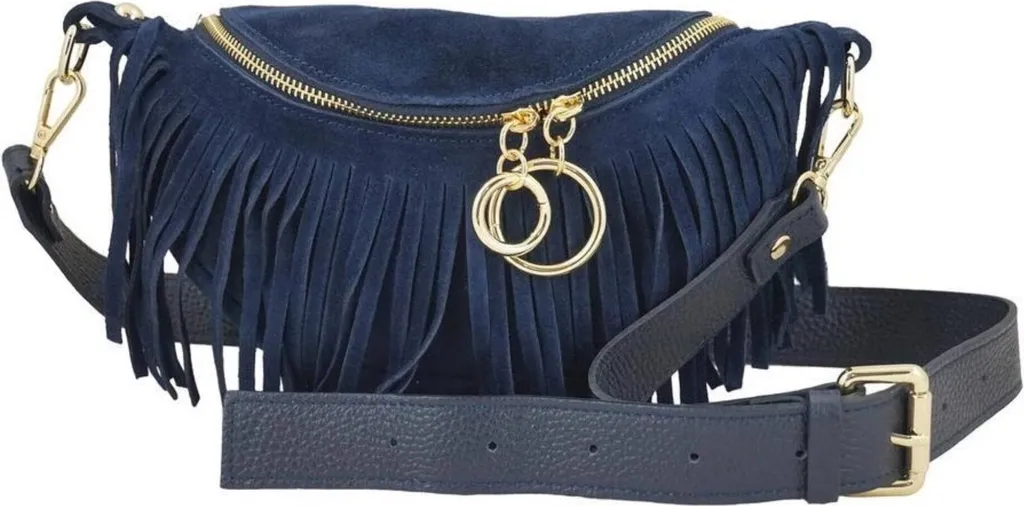 Borsa Barberini's 973468014: Un Sogno in Pelle Scamosciata Boho