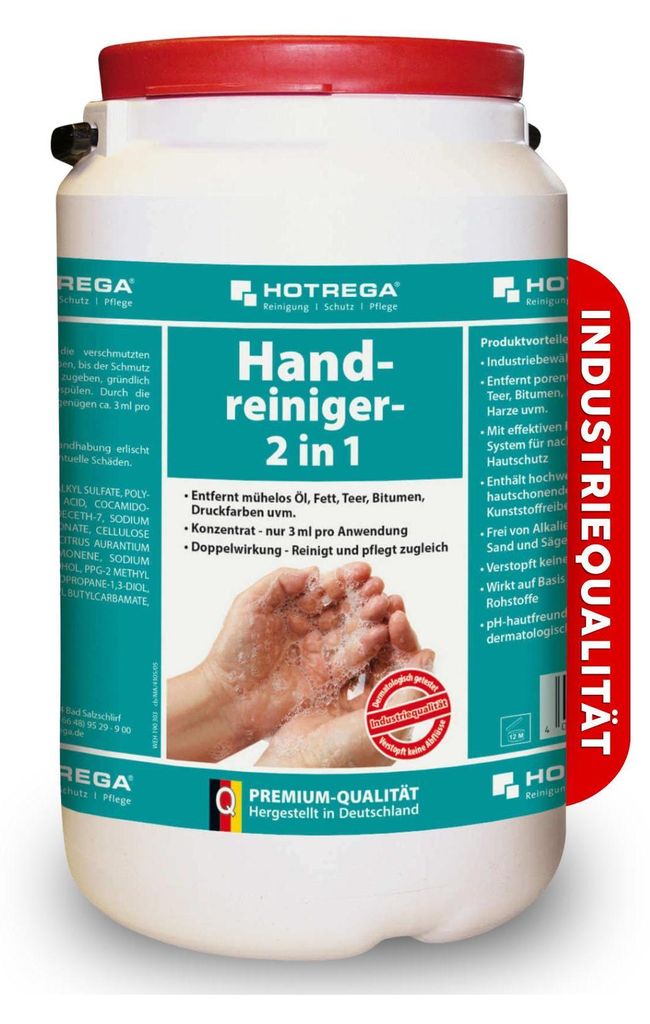 HOTREGA Handreiniger 3 Liter Eimer 2in1 - Handwaschpaste, Produktbild 