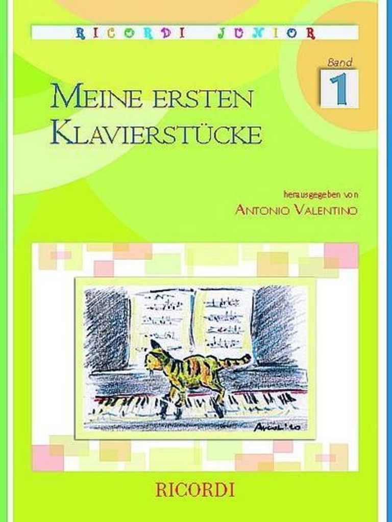 Meine ersten Klavierstücke Band 1