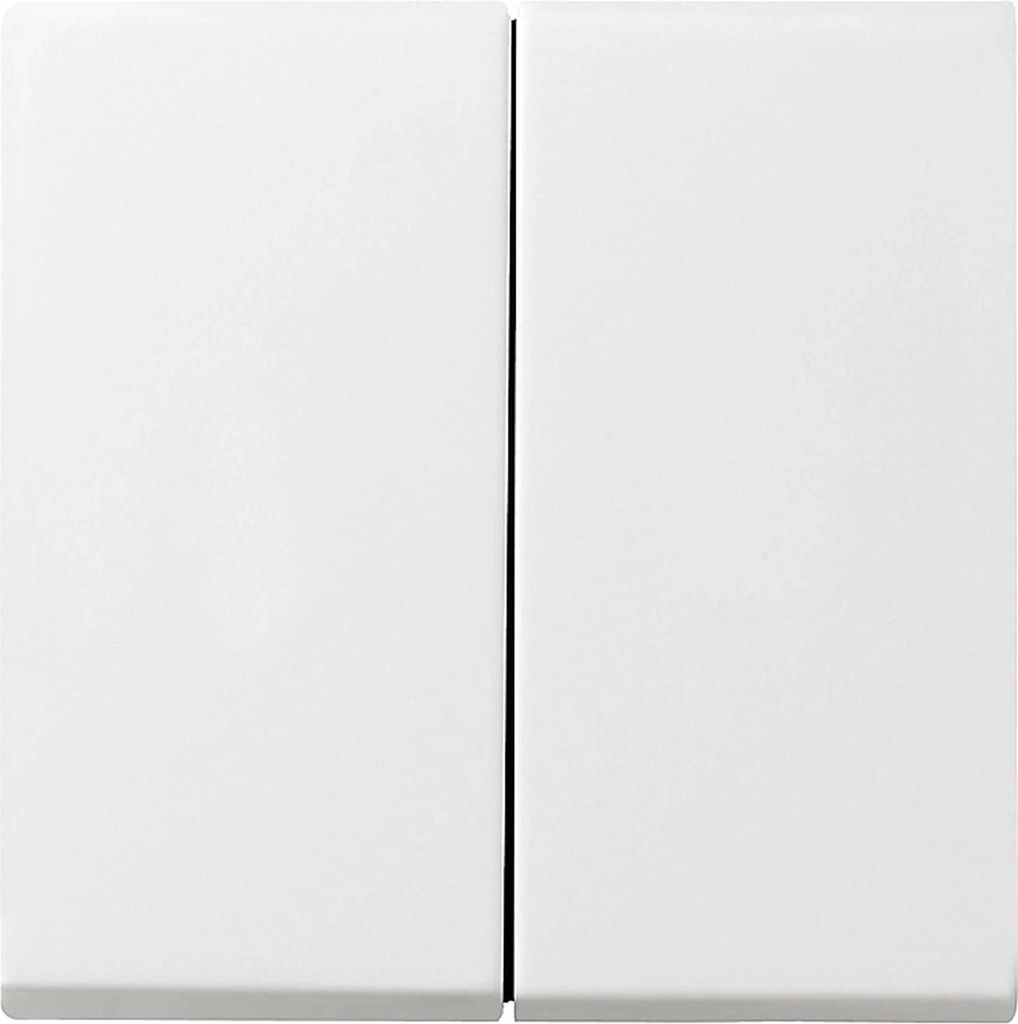 Gira Wippe 2fach, System 55, reinweiß glänzend, 1 Stk. Produktbild 