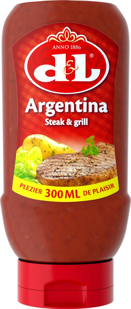 ARGENTINA- Sauce en bouteille squeeze pratique, 300 ml Image du produit 