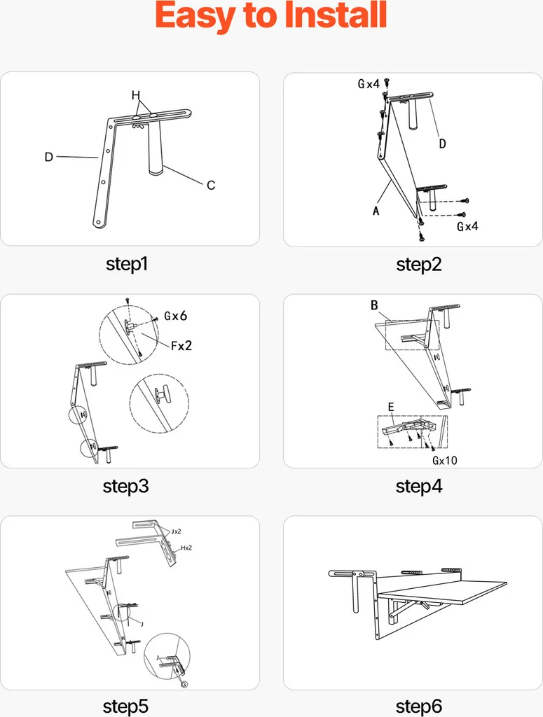 Table de balcon pour apéritif et télétravail sur petite terrasse - 4