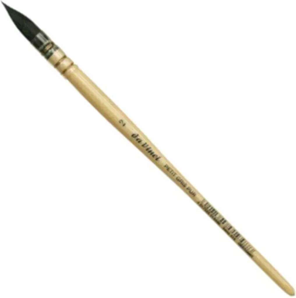 Da Vinci 418 pinceau aquarelle n° 2 haute rétention d'eau et souplesse