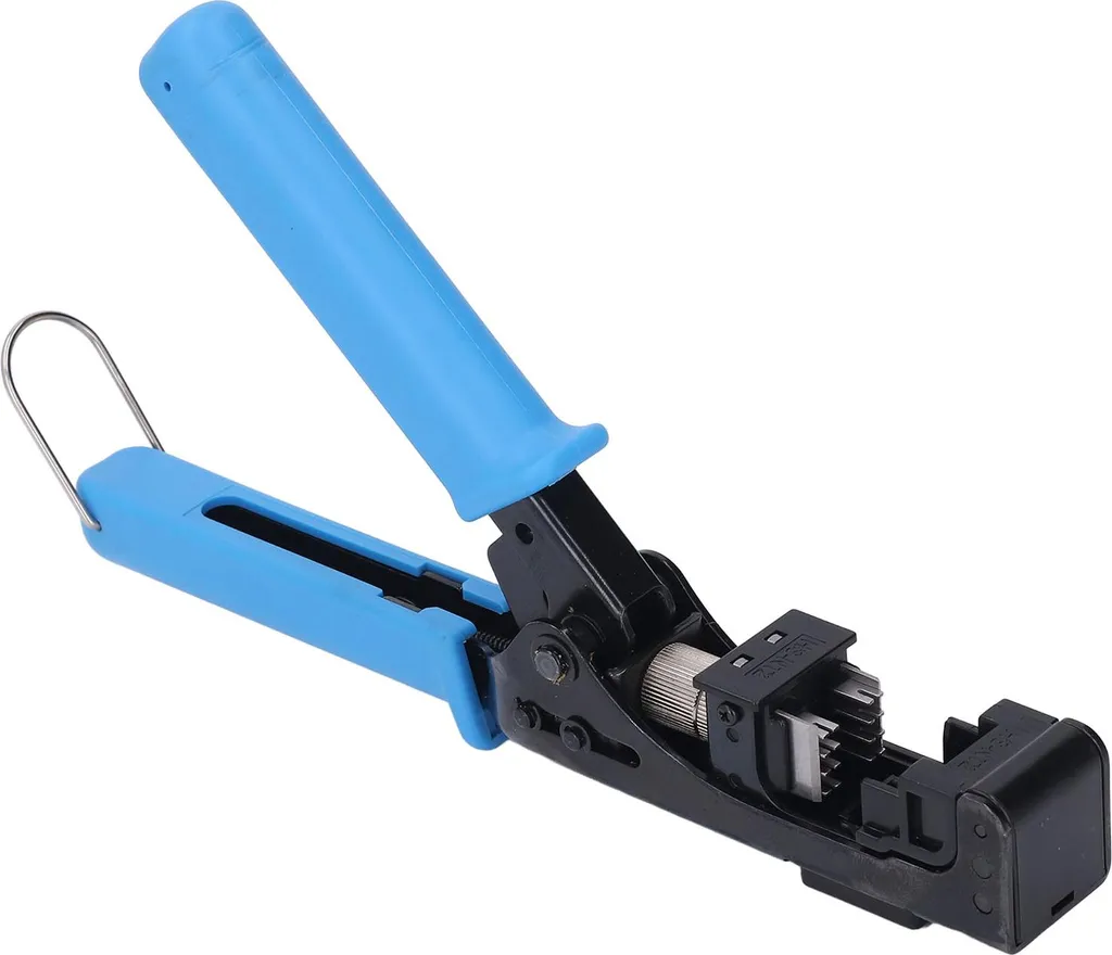 Outil RJ45 90 Degrés Haute Performance pour Modules Keystone CAT6 CAT5e - 6