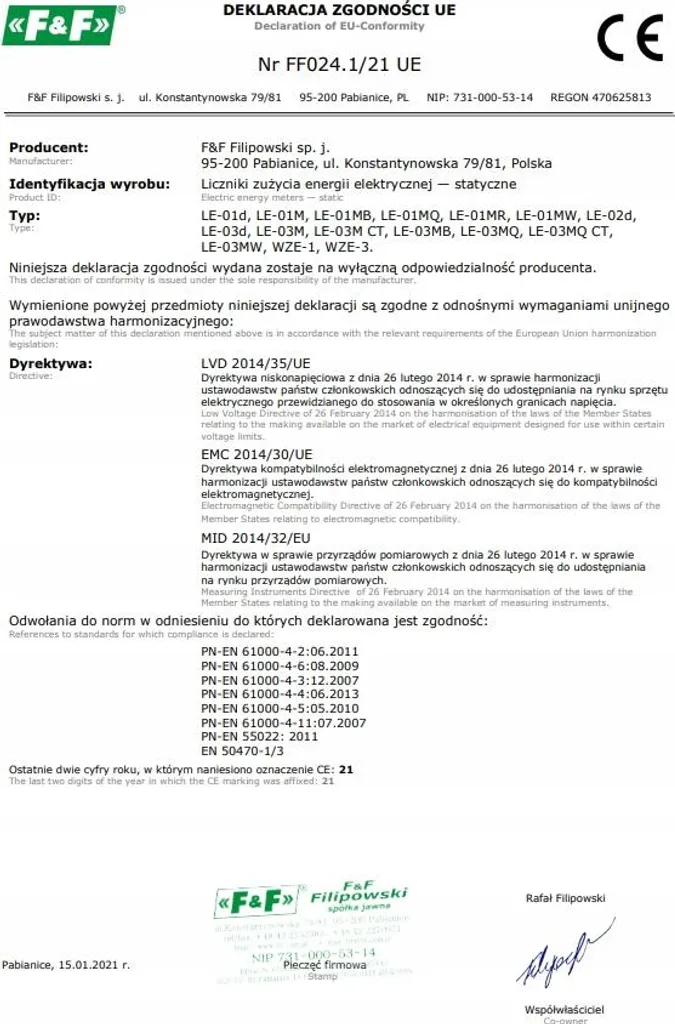 Compteur de sous-comptage triphasé certifié MID pour tableau électrique - 14