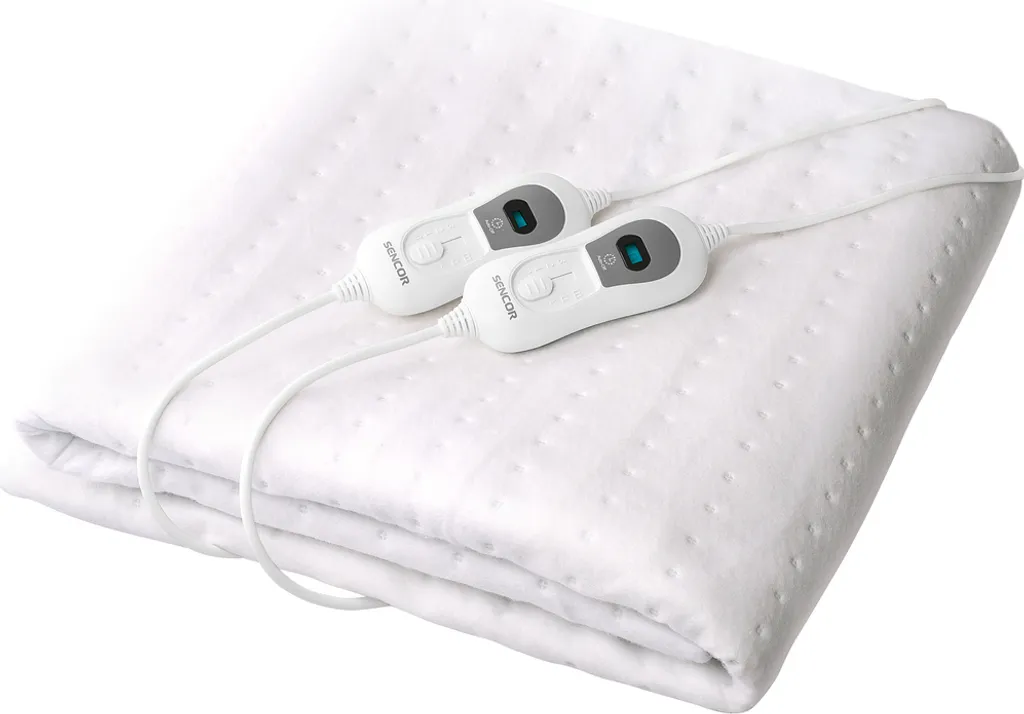Chauffe-matelas Sencor SUB 2700WH 120 W blanc avec deux niveaux de chaleur
