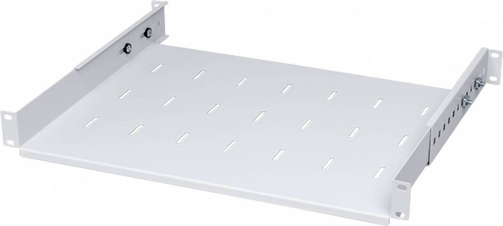 Stalflex Server Fachboden 19 Zoll 1HE 350-510mm - Serverschrank Hergestellt