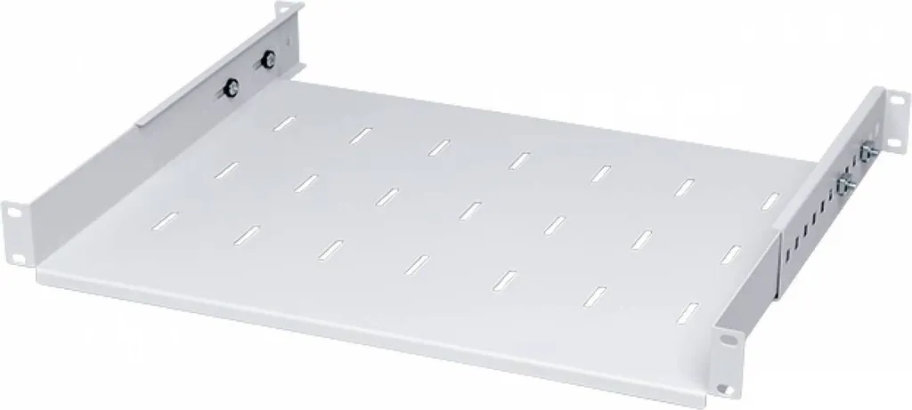 Support ajustable pour modem et routeur 19 pouces 1U profondeur 350mm