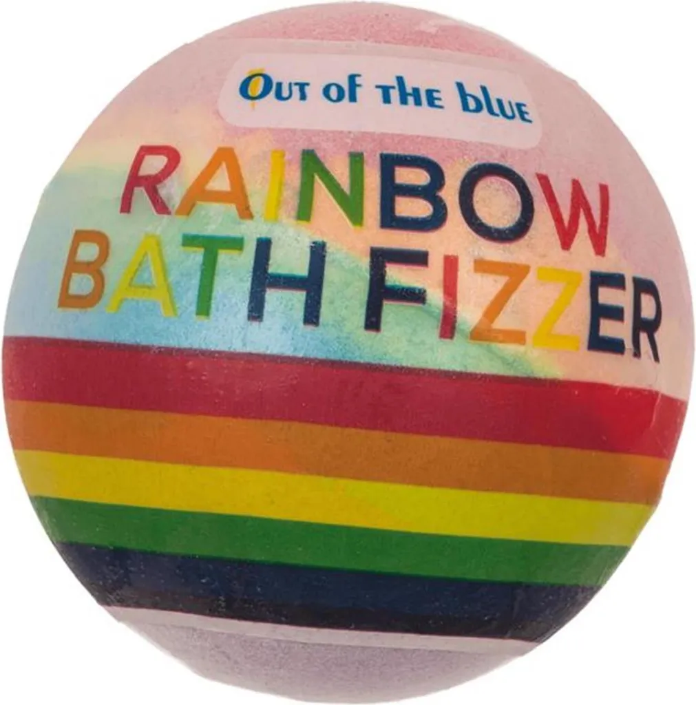 OOTB Boule de Bain Pétillante Arc-en-ciel Pride - Effet Multicolore