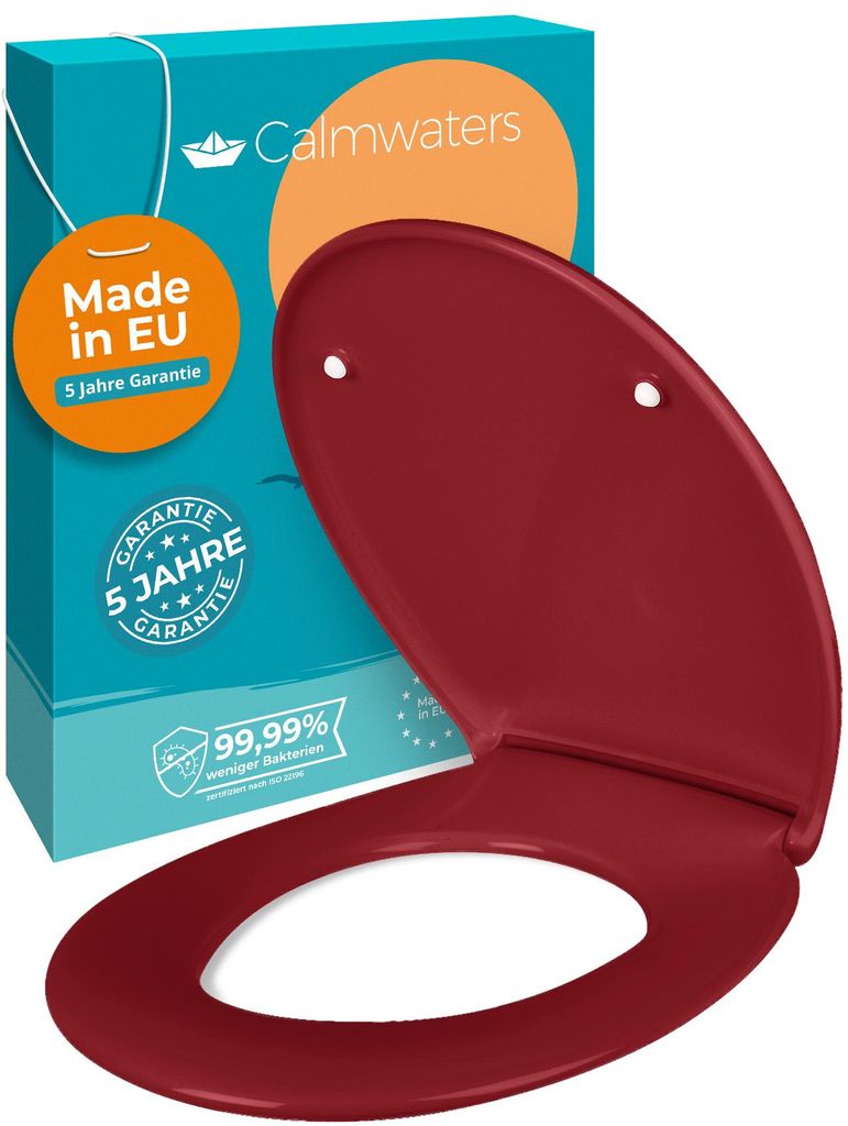 Calmwaters® Premium WC Sitz einfache Montage, Produktbild 