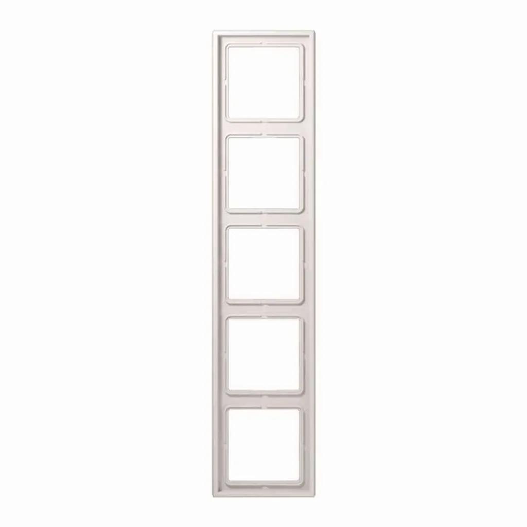 Jung LS 985 WW cadre quintuple blanc pour centralisation domotique