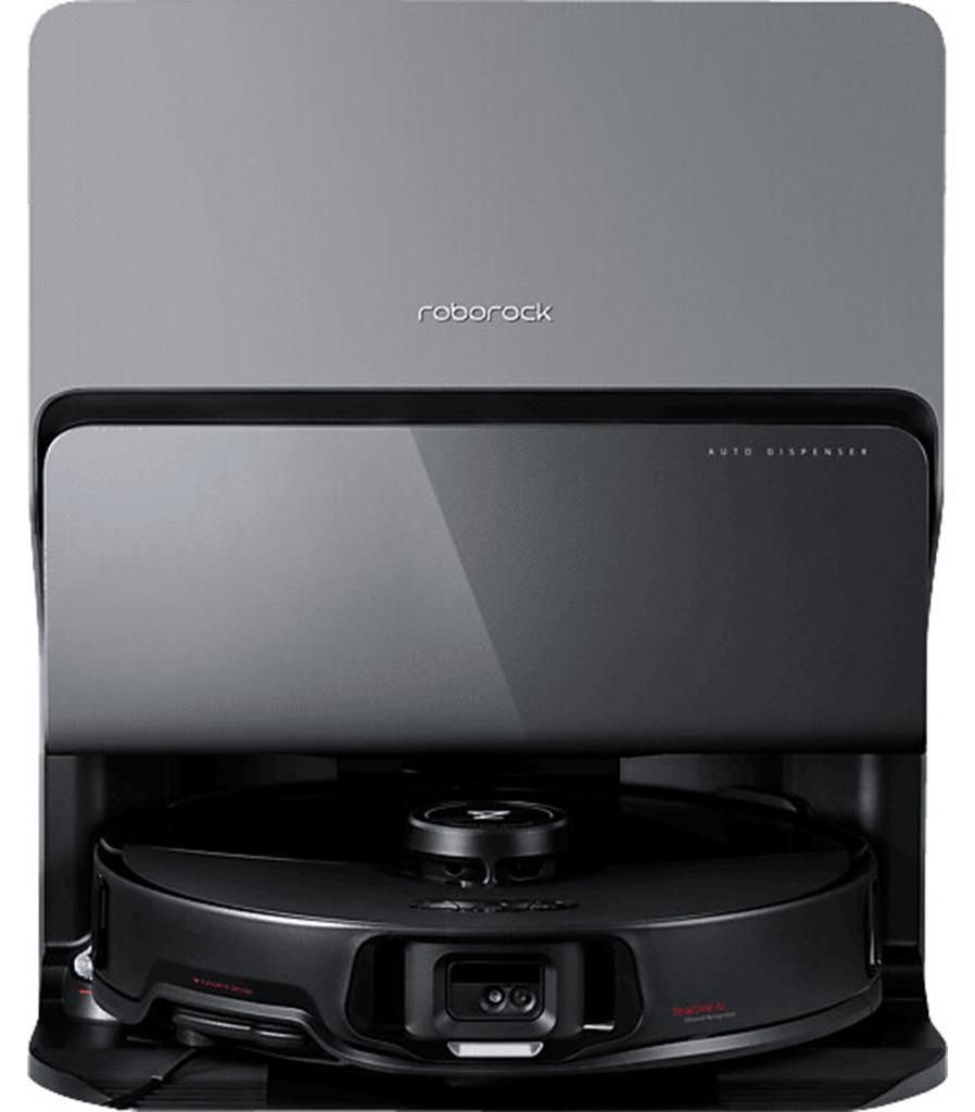 Roborock S8 MaxV Ultra, Kombi, Schwarz, Rund, Staubbeutel, Produktbild 