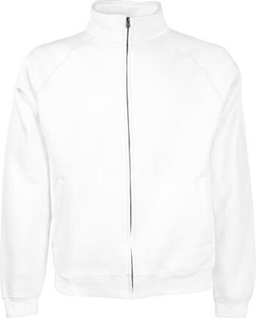 Fruit of the Loom - Premium Sweat Jacket - White - XXL