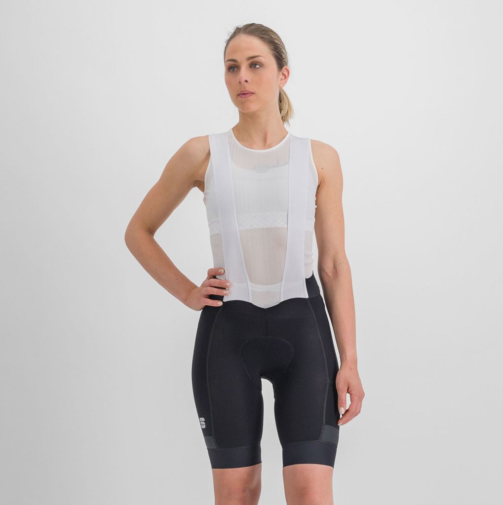SPORTFUL Kurze Fahrradhose mit Trägern - SUPERGIARA - Schwarz S